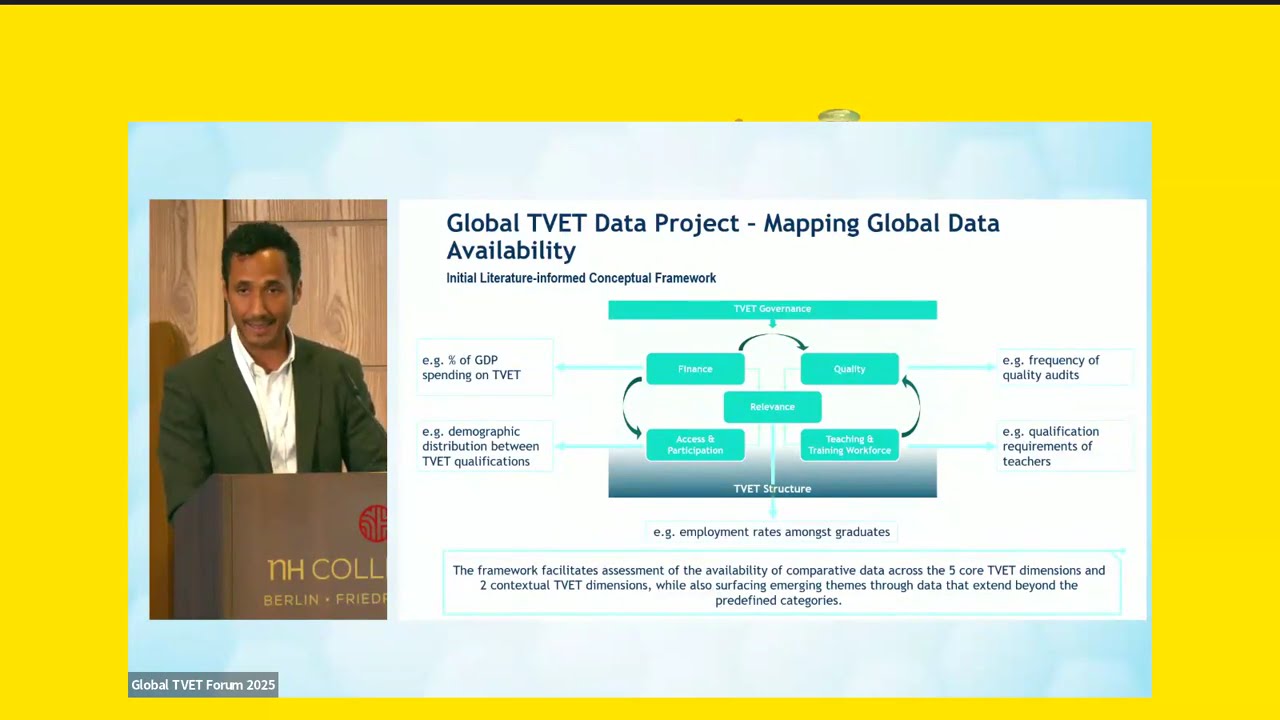 Global TVET Forum 2025, 28 October 2025. TVET Data Reporting