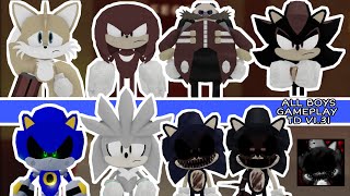 All Boys - Gameplay ll Sonic EXE: The Disaster (v1.31)