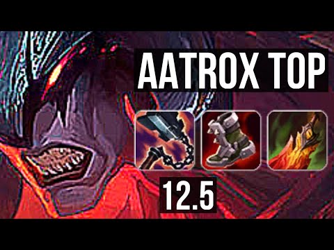 AATROX vs VOLI (TOP) | 7/0/1, 2.2M mastery, 1800+ games, Godlike | EUW Challenger | 12.5