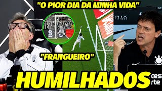 O NETO ACHOU QUE O CORINTHIANS IRIA GANHAR..FRANGO DE HUGO SOUZA FEZ CORINTHIANO SURTAR