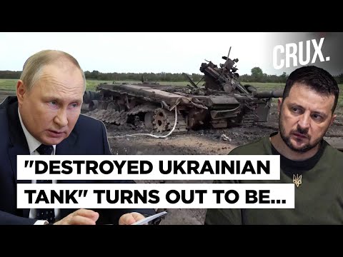 Russia Accidentally Shows Off Its Own Damaged Tank As  Destroyed Ukrainian Equipment