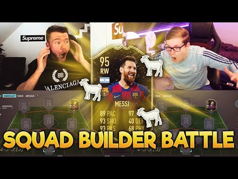FIFA 20: MESSI INFORM SQUAD BUILDER BATTLE 🐐🔥