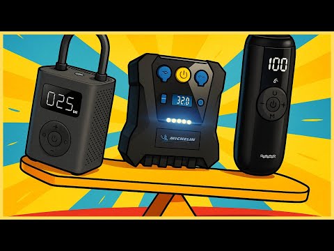 Compresseur d'Air Portatif : Xiaomi, Michelin ou Woowind ?