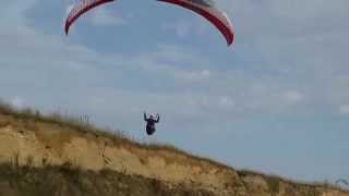 preview picture of video 'Paragliding auf Fehmarn - anno 2014'