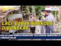 Polisi dan Warga Bongkar Tiga Barak Narkoba di Tandam Hilir
