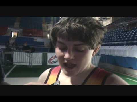 2009 Women's Junior National 116 pound champion Hanna Martin of Oklahoma