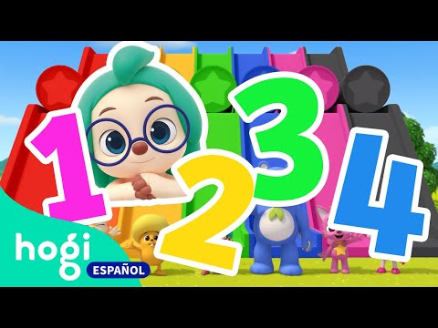 Canciones Infantiles de Números y Colores | Aprende los colores con Hogi | +MIX | Hogi en español