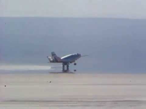 HL-10 Approach and Landing at Edwards Air Force Base