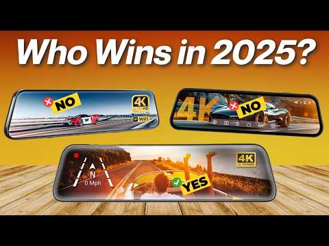 ✅ Top 5 Best Mirror Dash Cams of 2025 [watch before you buy one]