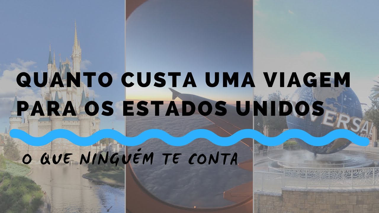 Quanto custa uma viagem para os Estados Unidos + Dicas | ALINE COSTA