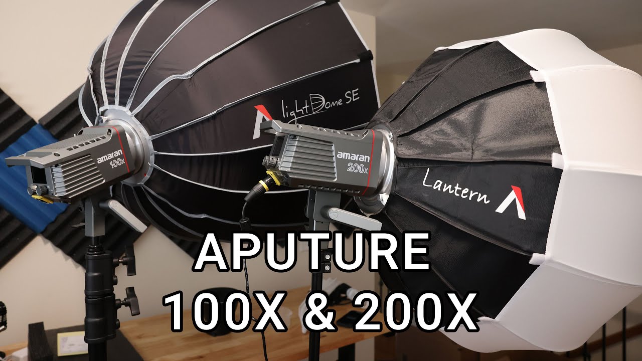 Amaran 100x & 200x Bi-Color LED Light | Unboxing & First Look
