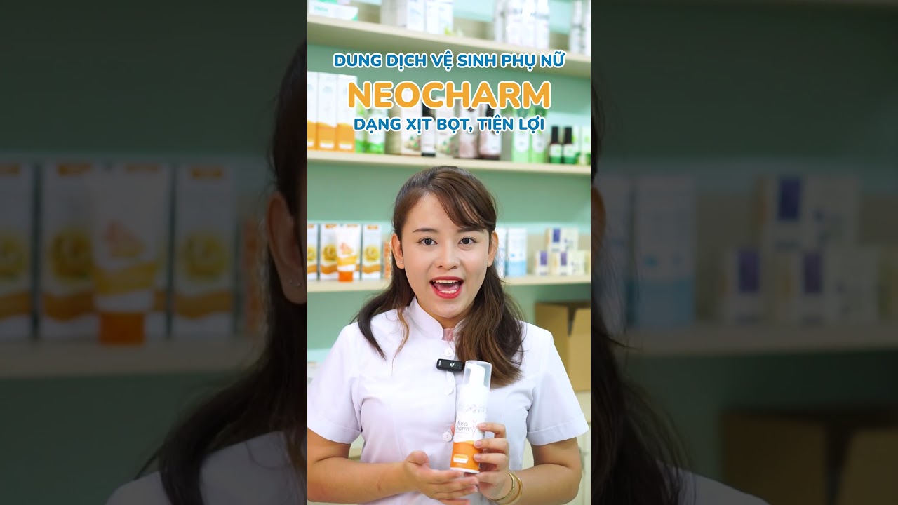 Dung Dịch Vệ Sinh Phụ Nữ Tràm Trà Úc NeoCharm – Dạng Xịt Bọt (160ml)