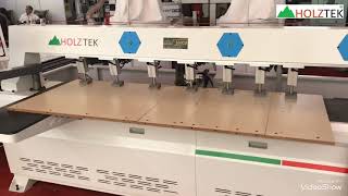 Máy khoan Ngang CNC | khoan ngang định vị Laser | Holztek CNC-2500B