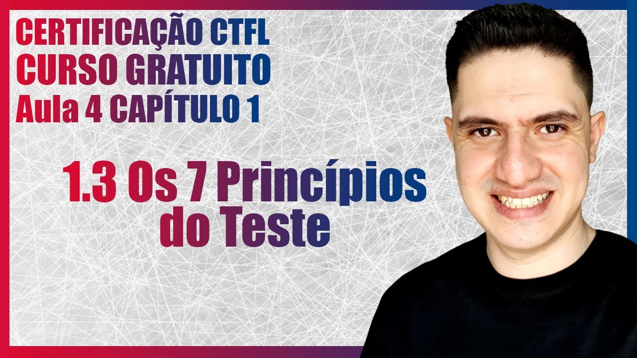 Curso CTFL | Os 7 Princípios do Teste | Capítulo 1 - 1.3