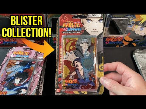 My Naruto CCG Blister Pack Collection!