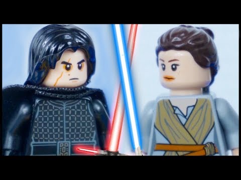 LEGO Star Wars Rey vs Kylo Ren STOP MOTION Prison Break (PART 2) LEGO Star Wars | By LEGO Worlds Video