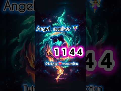 Angel number 1144 meaning in twin flame journey. #1144  #angelnumbers #twinflame #shorts