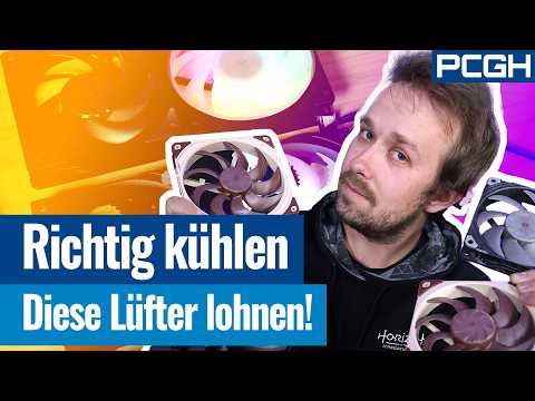 Gaming-PC besser kühlen | Kaufberatung: Die besten PC-Lüfter für 2025