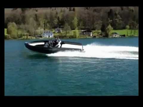 Elektroboot Lightstream 6.2 HV mit 120 kW Wasserschi und Wakeboard