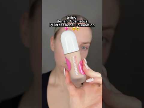 Benefit Cosmetics NEW FOUNDATION?!💖 #benefitcosmetics #foundation #makeup
