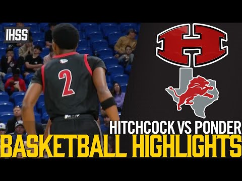 Hitchcock vs Ponder  - 2023 Week 29 Basketball Highlights