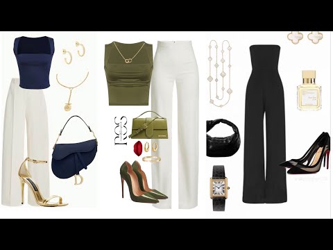 COMO VESTIR ELEGANTE TENDENCIAS DE MODA | COMBINACIONES DE ROPA DE MODA PARA MUJER OUTFITS