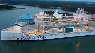 Icon of the seas world's biggest cruise ship returning from Sea Trials | Royal Caribbean