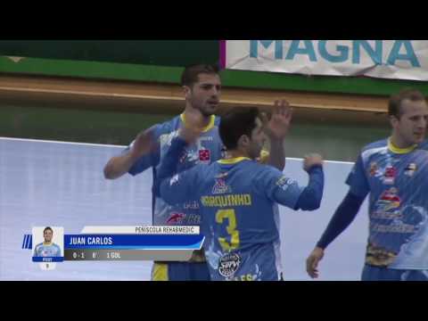 Gol Juanqui (0-1) en el Magna Gurpea - Peñíscola Rehab Medic. J15, 1Div