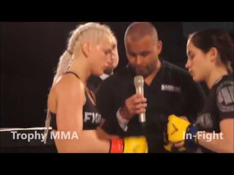 WMMA - CAMILLA HINZE VS VERONICA MACEDO - FEMALE FIGHT VIDEO