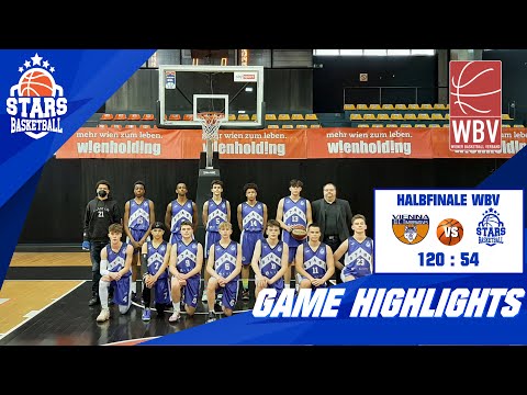 HALBFINALE WBV MU16 Vienna D.C. Timberwolves vs BC DSG Gumpendorf - STARS I Sa,22.05.2021  120:54