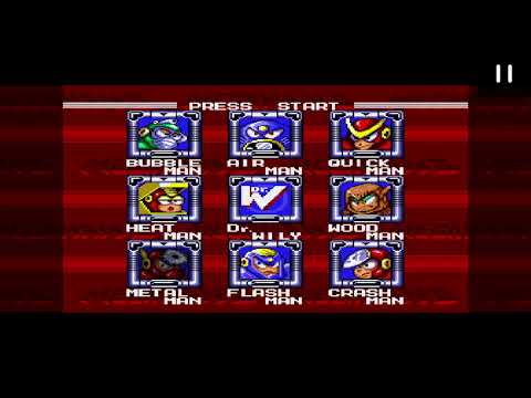 Megaman 2 (Sega Genesis) "Megaman Willy Wars" - part 1