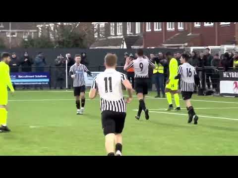 ⚽️ Heybridge Swifts FC⚪️(1) v Hungerford Town FC🟡(1) - FA Trophy 3R [Sat 17Dec22] GOALS
