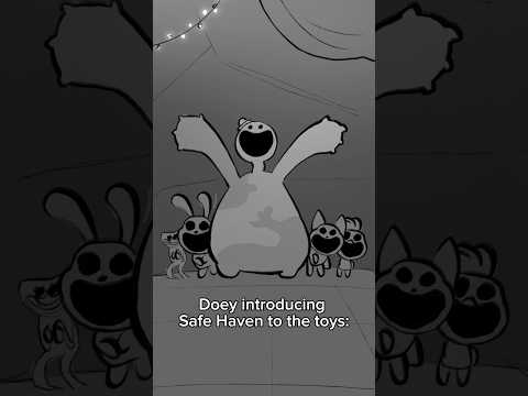 Doey introducing Safe Haven to the toys: / Poppy Playtime Chapter 4