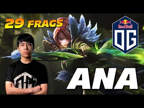 ANA Windranger | 29 FRAGS SAVAGE | Dota 2 Pro Gameplay