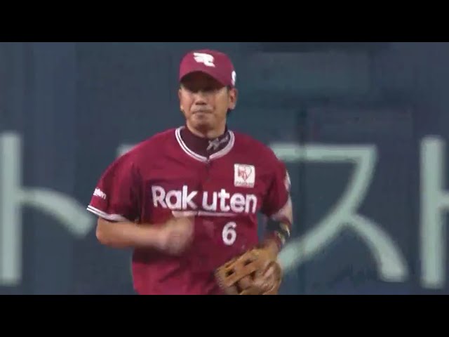 【8回裏】俺の横は通さない!! 「二遊間の番人」イーグルス・藤田が好フィールディングで魅せる!! 2018/9/18 Bs-E