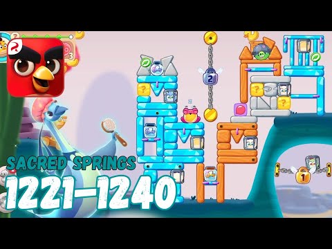 Angry Birds Journey: Levels 1221-1240 (Sacred Springs) Gameplay - Part 62