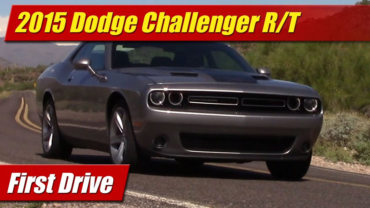 First Drive: 2015 Dodge Challenger R/T