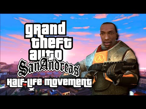 GTA: SA with Half-Life Movement Speedrun 3:34:58 (WR)