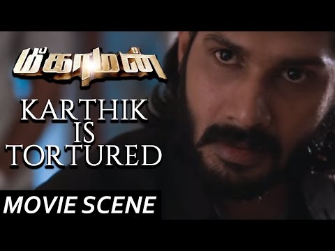 Karthik Is Tortured & Killed - Meaghamann | Scene | Arya, Hansika Motwani | S.S.Thaman