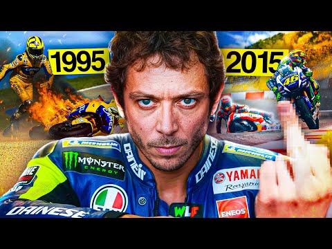 Why is Valentino Rossi HATED... or ADORED? (Here's his story)