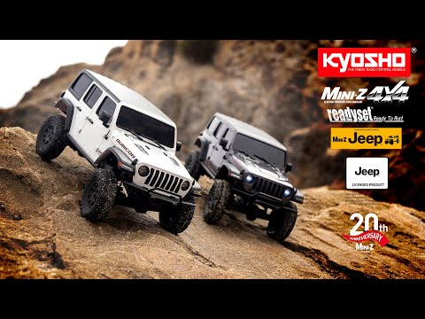 Kyosho Mini-Z 4x4 MX-01 Jeep Wrangler Rubicon Granite Metallic