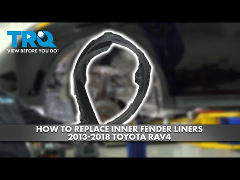 How to Replace Inner Fender Liners 2013-2018 Toyota RAV4