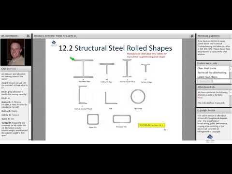 What Are the Types of Rolled Structural Steel Shapes? | Structural Engineering | PE Civil
