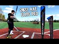 Hitting with the 2022 AXE Elite One Pro | BBCOR Baseball Bat Review