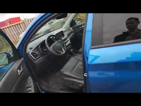 2020 Hyundai Tucson Luxury AWD in Blue for sale at Finch Hyundai in London, ON