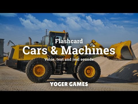 First words - Car flashcards Video