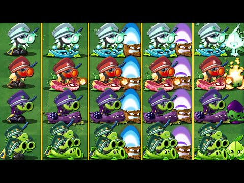 Tournament All Mega Gatling Pea Plants & Pea Vine - Who Will Win? - PVz 2 Plant vs Plant