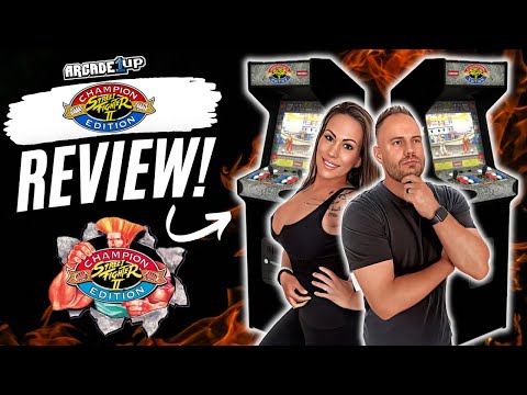 Arcade1Up Street Fighter 2 Deluxe Review!