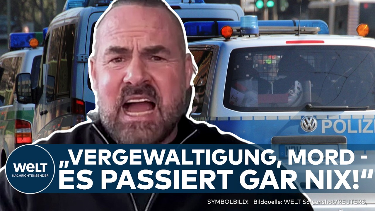 KRIMINALITÄT: Carsten Stahl haut auf den Tisch! "Vergewaltigung, Mord - und es passiert gar nichts"