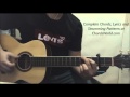 Justin Bieber Love Yourself Chords (Ed Sheeran ...